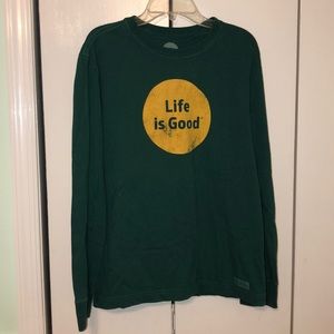 Life Is Good long sleeve tee
